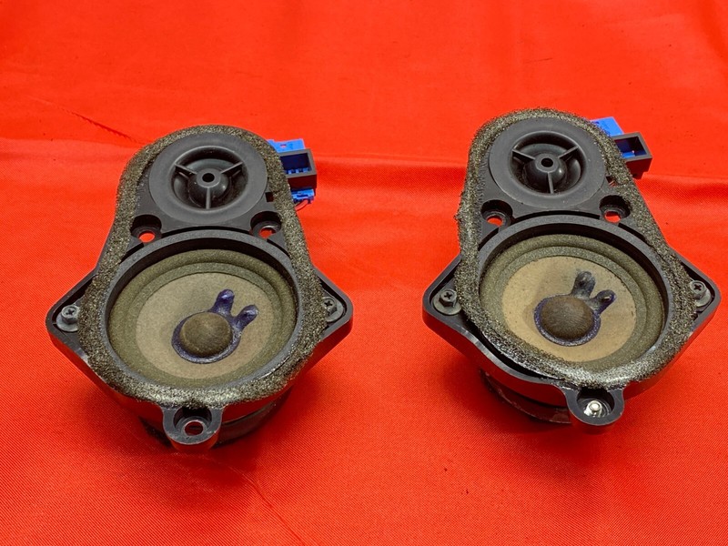 99-06 BMW E46 3 Series M3 Front Harman Kardon Midrange Speaker Tweeter Pair OEM✅
