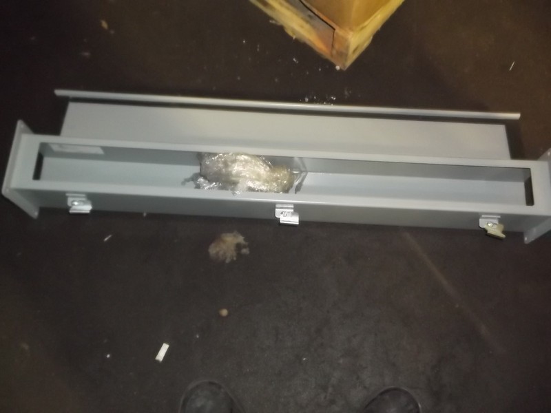 Hoffman F22W12 Feed ThrougH Wireway Section *FREE SHIPPING*