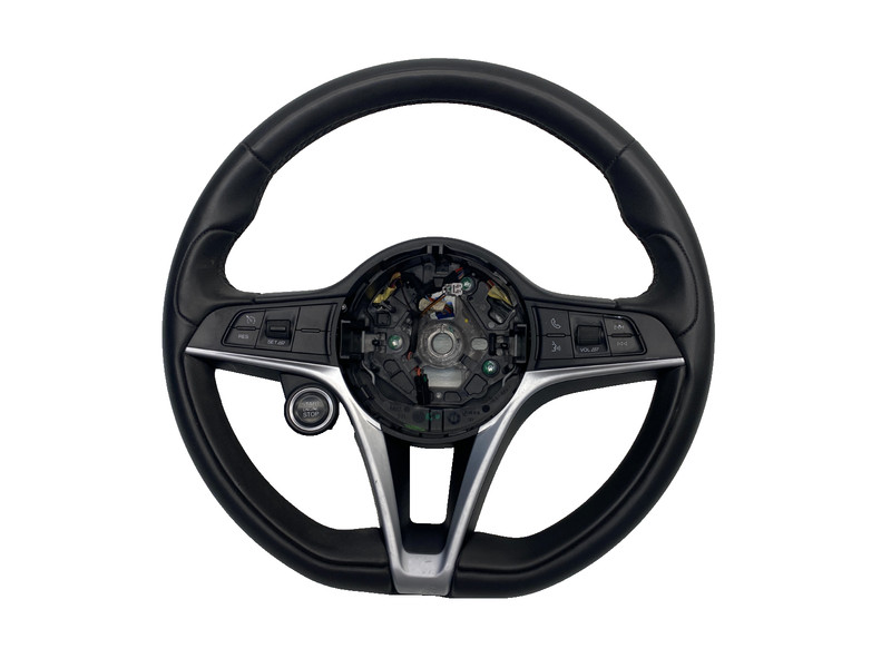 17 18 19 ALFA ROMEO GIULIA STEERING WHEEL W/ SWITCHES OEM #A0.62