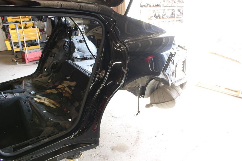 10-13 Porsche Panamera Driver Left Rear Quarter Panel Assembly