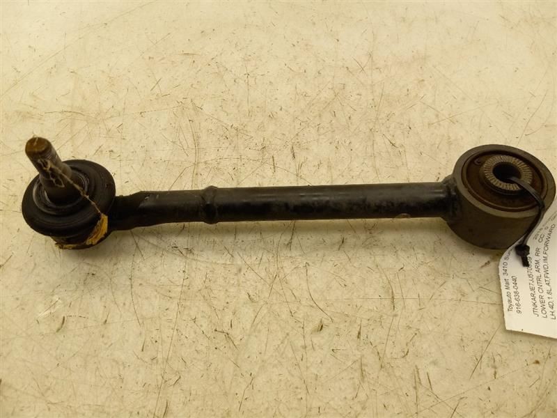 17-18 TOYOTA COROLLA IM 1.8L FWD DRIVER REAR LOWER CONTROL FORWARD LOCATING ARM