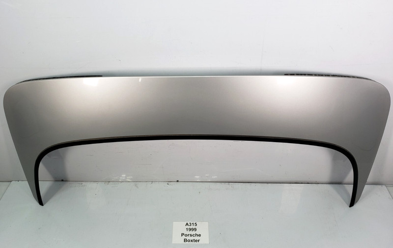 ✅ 97-04 OEM Porsche Boxster 986 Rear Convertible Roof Top Stowage Cover Silver