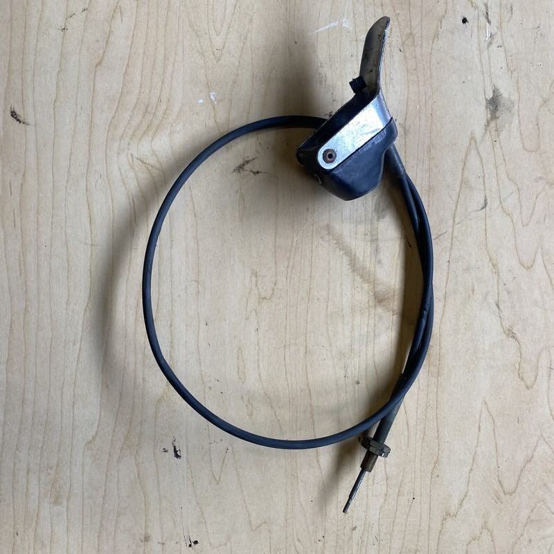 1970 Homelite Explorer 2Vintage Snowmobile Throttle Cable And Throttle Lever