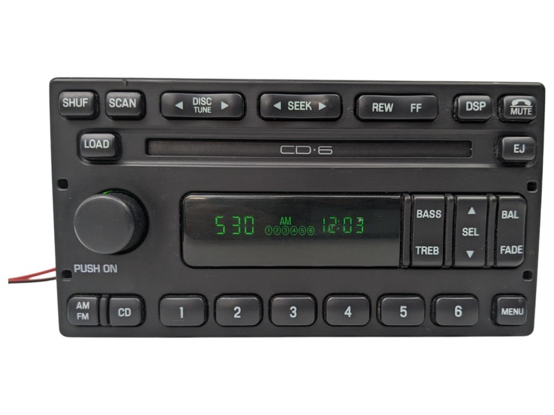2003-06 Escape Crown Victoria Mariner Audio Equipment Radio AM-FM CD Single Disc