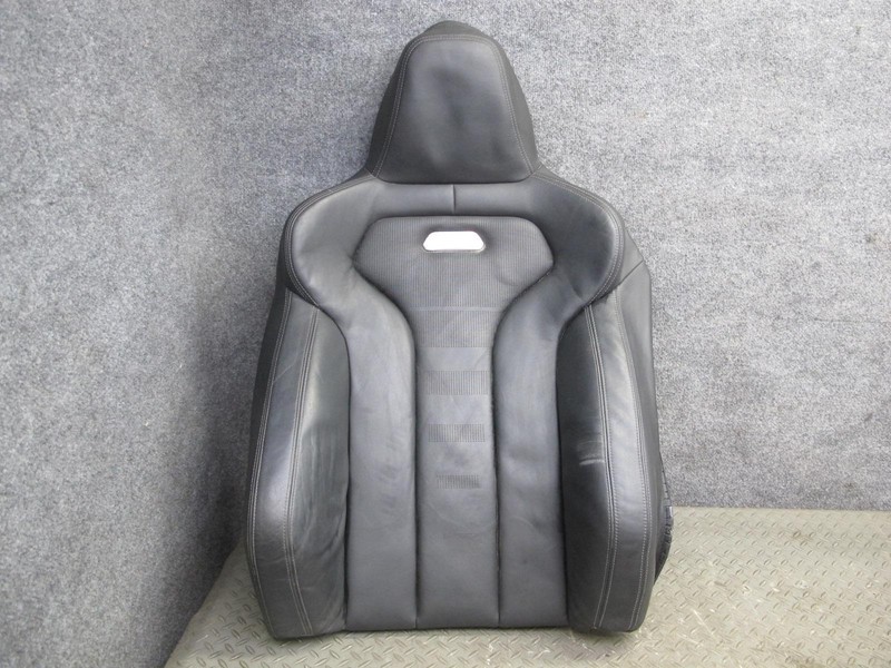 2015-2017 BMW F82 M4 FRONT RIGHT SEAT UPPER LEATHER CUSHION