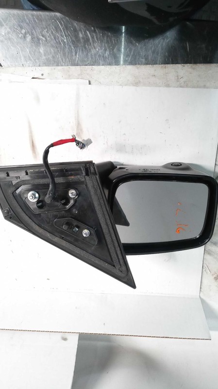 2012 Nissan Rogue Left Door Mirror Assembly White OEM 164094 160K Miles