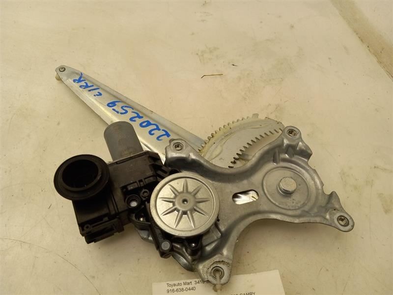 18-19 TOYOTA CAMRY REAR LEFT PASSENGER DOOR ELECTRIC WINDOW REGULATOR