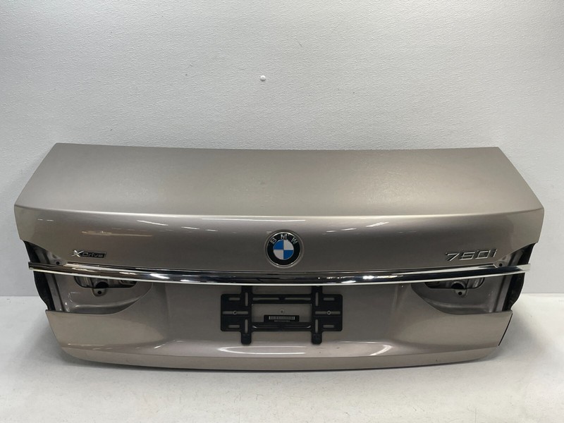 2016-2019 BMW 750i G12 Rear Trunk Deck Lid Shell Panel Silver 1529 OEM