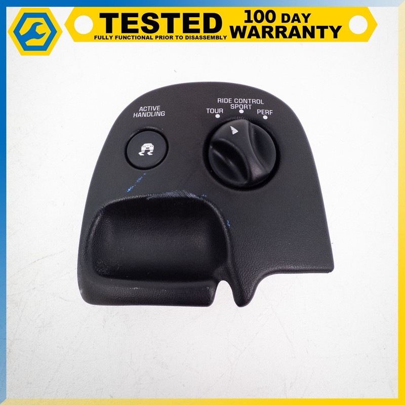 97-04 CHEVROLET CORVETTE C5 ACTIVE HANDLING TRACTION CONTROL SWITCH TRIM OEM