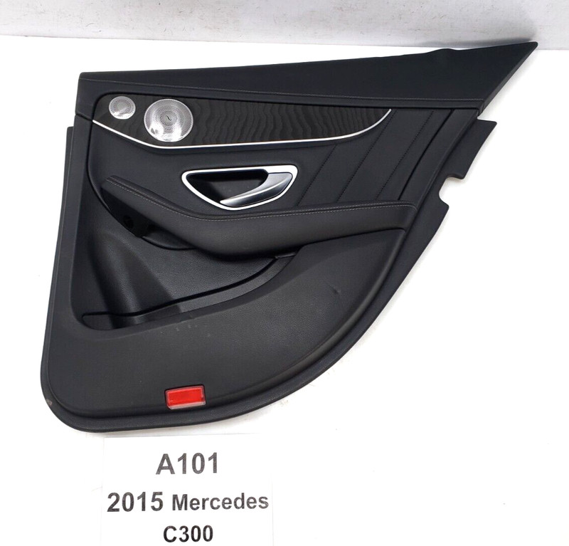 ✅ 15-16 OEM Mercedes W205 C300 C63 Rear Passenger Side Interior Door Panel Trim