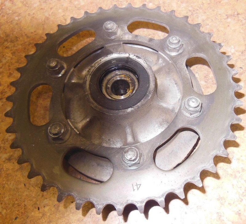 2005 2006 Kawasaki Ninja EX500 EX 500 D Rear Chain Sprocket Cush Drive Back D6