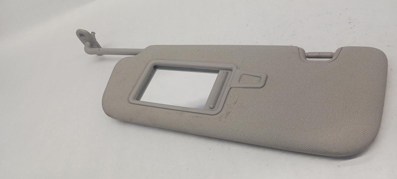 14-'16 KIA FORTE left driver Sun visor w/o sunroof gray OEM