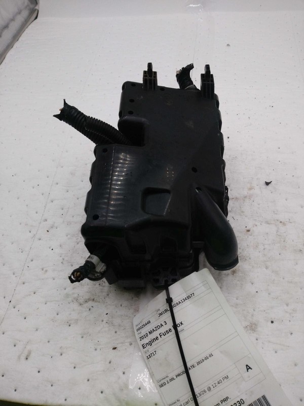 2010 MAZDA 3 OEM Fuse Box BBM566760B 142K Miles - Genuine Used Part