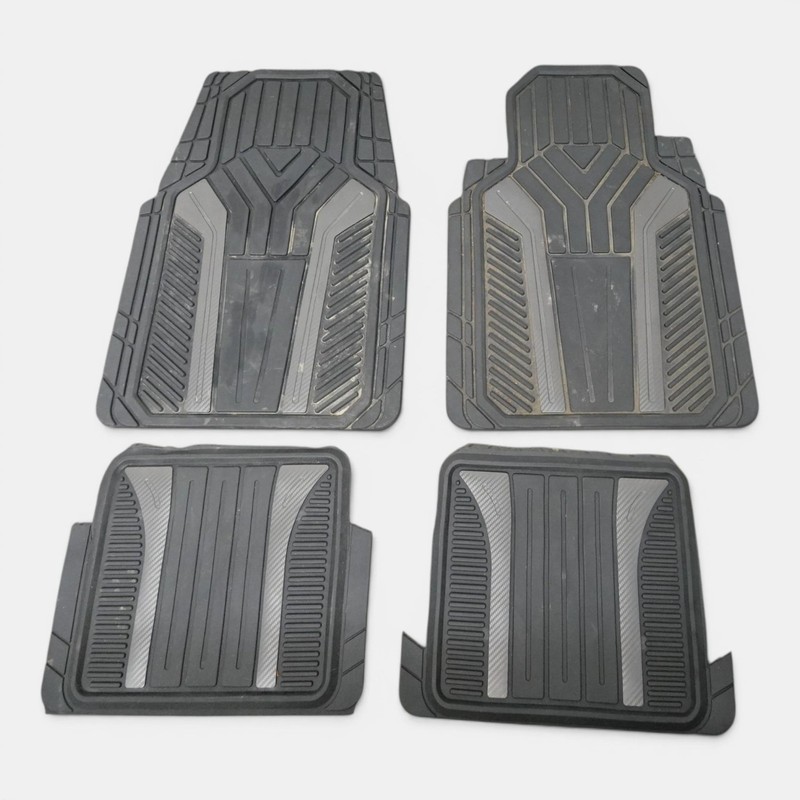 2019-2025 GENESIS G70 ALL WEATHER RUBBER FLOOR MAT LINER SET 4 FRONT REAR OEM