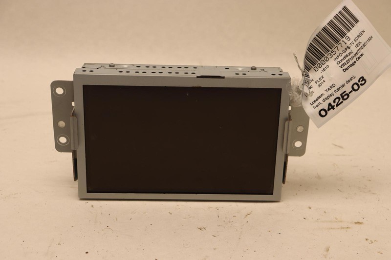 2013-2019 FORD FLEX DASH INFORMATION DISPLAY SCREEN 8" MONITOR OEM