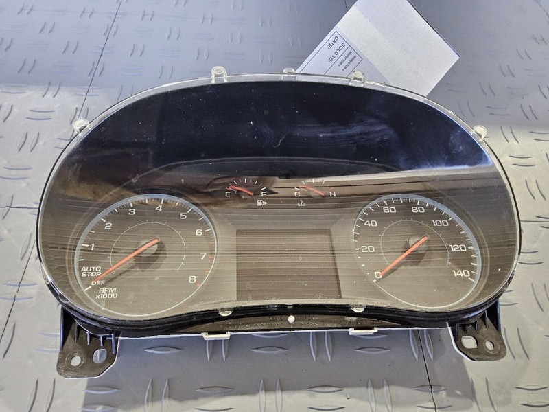 Speedometer Cluster MPH 1 Color Graphic Display Opt Udc Fits 19 MALIBU 3414147