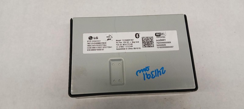 17 CHEVROLET SILVERADO 1500 Communication Control Module OEM 1 Year Warranty!