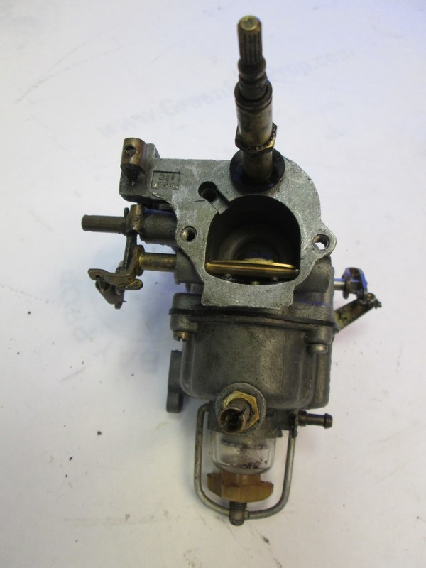378139 Vintage 1960 Johnson QD-21S Carburetor Assembly 10HP