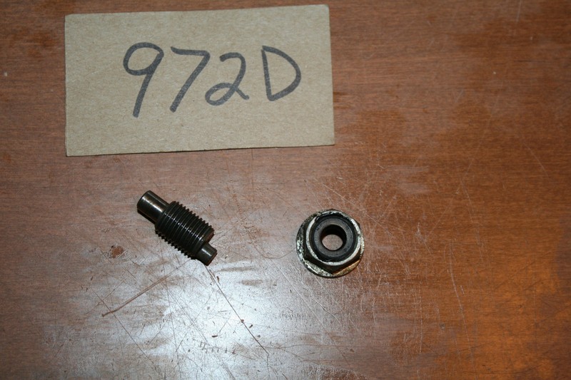 1975 Yamaha DT 400 Clutch Adjuster Bolt Nut OEM 75 B