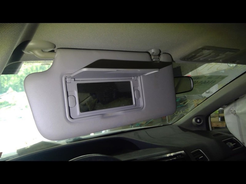 Driver Left Sun Visor Without Illumination Fits 12-15 CIVIC 1629221