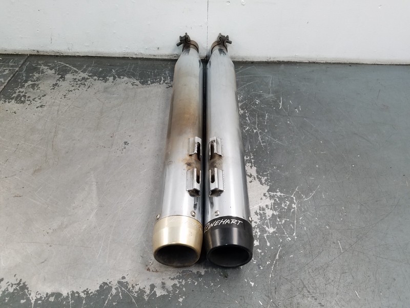 2010 09 13 Harley Davidson CVO UltraRinehart Exhaust Muffler Set #7540 V7