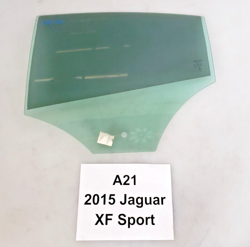 ✅ 2009 - 2015 OEM Jaguar XF Supercharged Rear Left Driver Side Door Window Glass