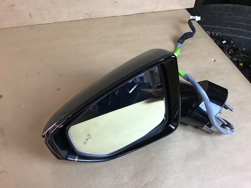 Lexus LC500 LC 500 2018 Front Left Door Exterior Mirror Glass Carbon 18-21 ;:O
