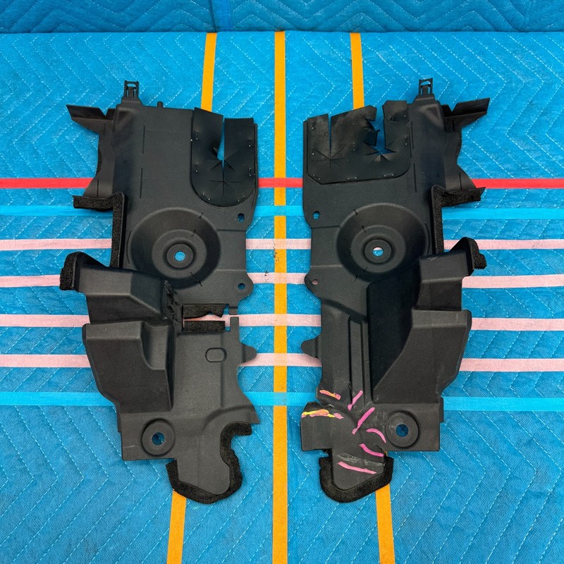 2015–2019 Lexus RC200t RC300 RC350 Rear Radiator Guide Set RR RL OEM 5315424030