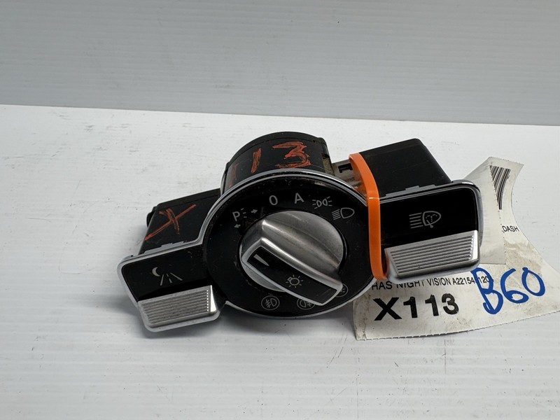 07-14 Mercedes W216 CL550 S600 S63 AMG Headlight Switch Night Vision Control OEM