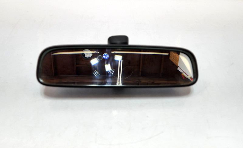 ✅ 08-15 OEM Mitsubishi Lancer Evolution Front Interior Rear View Mirror Black