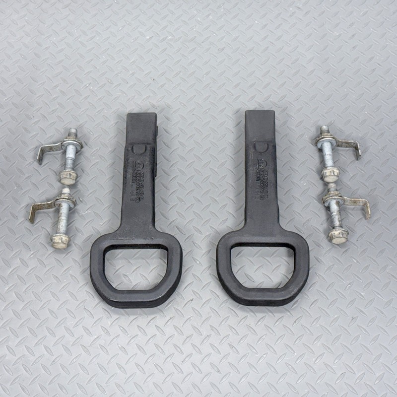 ✅ 2019-2026 RAM 2500 3500 OEM 2-PC FRONT TOW HOOK w/ BOLTS NUTS LH RH LEFT RIGHT