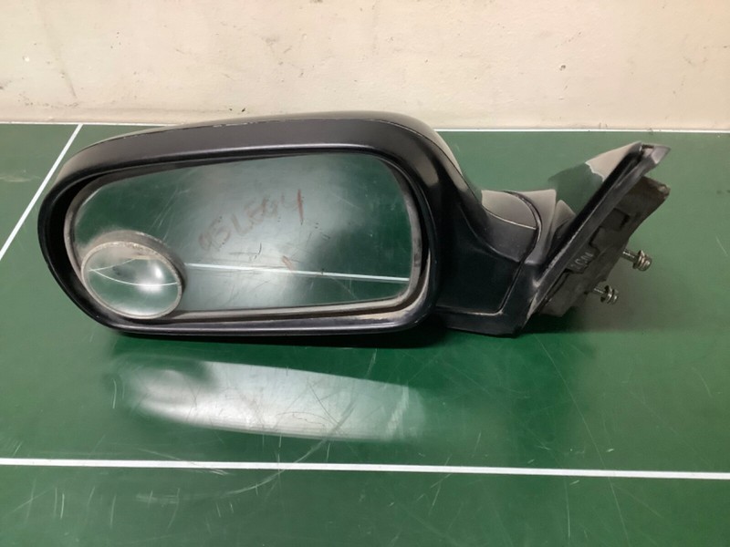 91-95 Legend 4 door Left side door mirror Power Black Used OEM