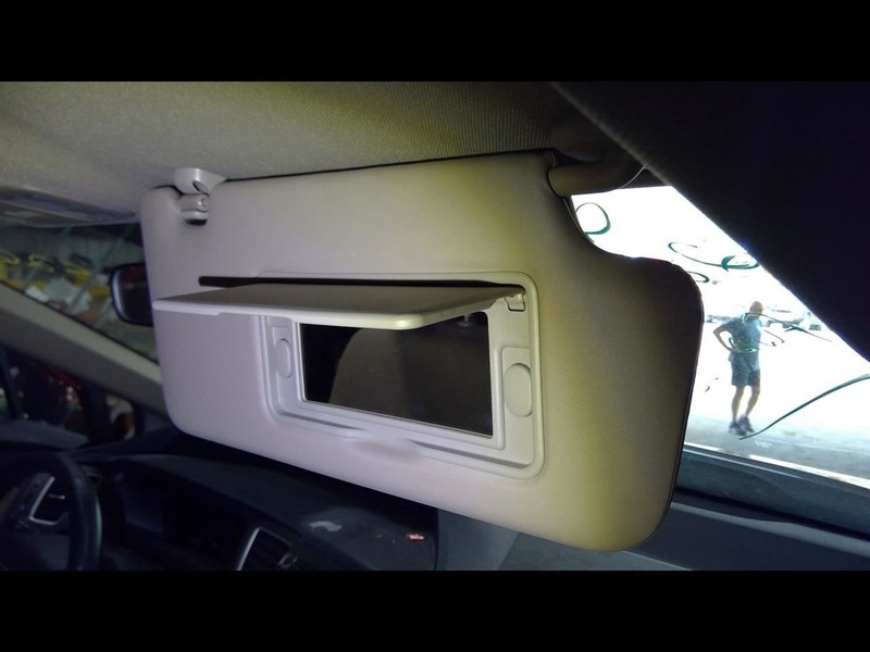 Passenger Sun Visor Without Illumination Fits 12-15 CIVIC 1584367