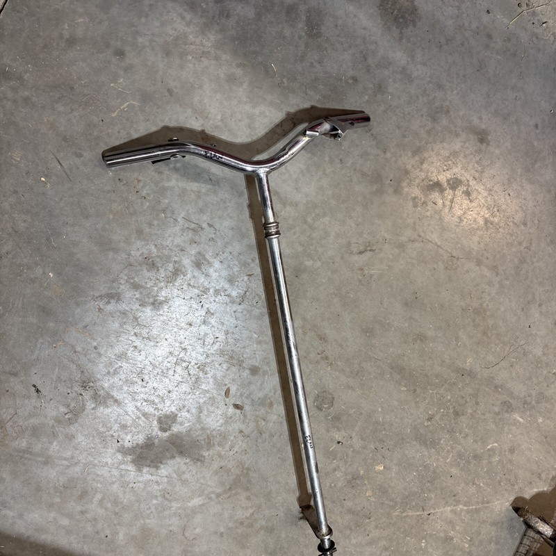 1970’s Ski-doo Elan Vintage Snowmobile Steering Post Handlebars Good