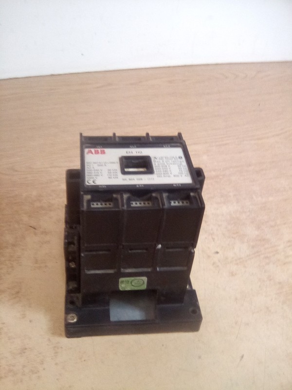 ABB EH 110C-*L 150Amp 3 Pole 3 Phase Contactor "READ DESCRIPTION"