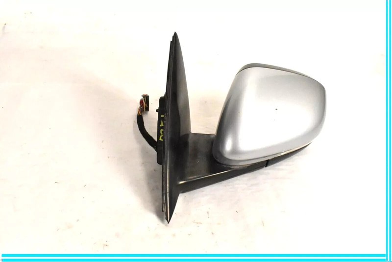 10-19 Jaguar X351 XJ Left Side Rear View Door Mirror w/ Blind Spot Silver OEM