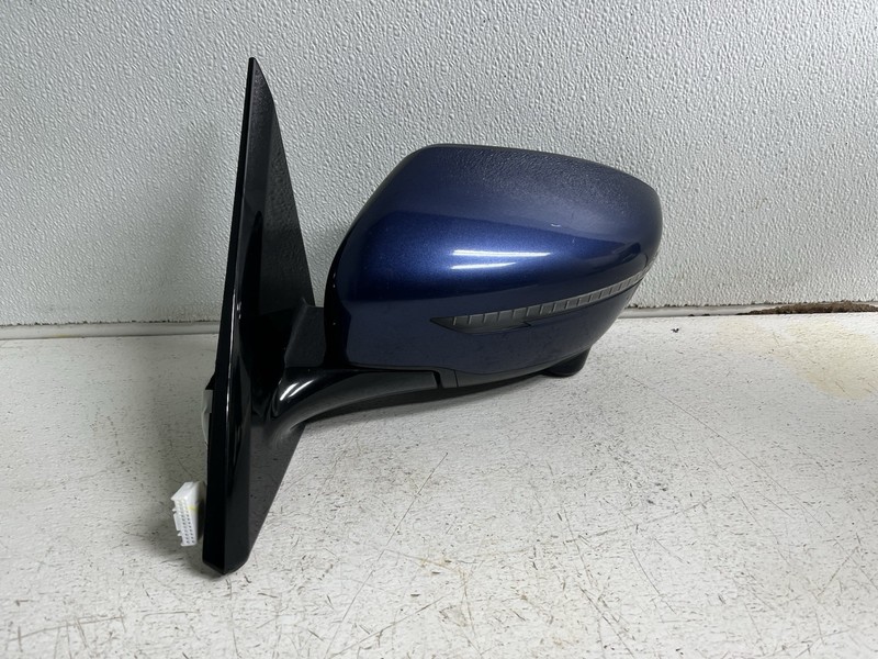 2018-2020 Nissan Pathfinder Left Driver Side View Door Mirror w Camera Blue Oem
