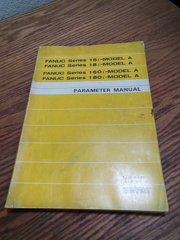 Fanuc Series 16i 18i 160i 180i Model A Parameter Manual