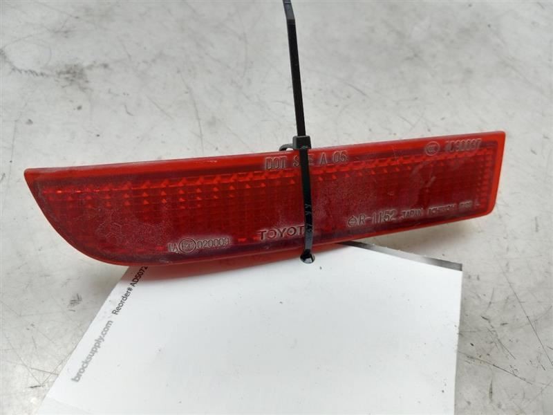 2012 SCION XD DRIVER SIDE REAR BUMPER MOUNTED SIDE MARKER
