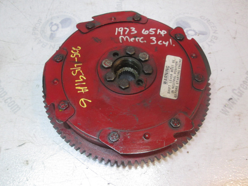 225-4591A6 Mercury Mariner 650 65 Hp Outboard Flywheel 1973-75
