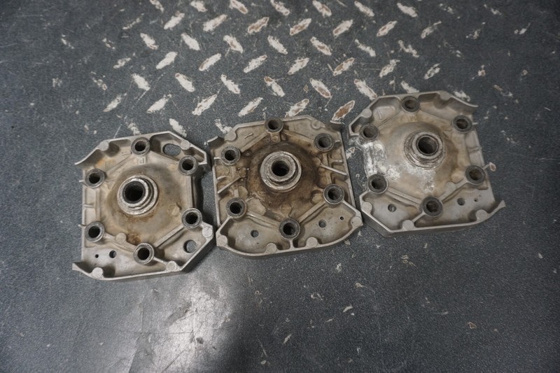 1994-1996 Polaris OEM Cylinder Head Set MAG PTO & Center SKS Euro RMK SP LT