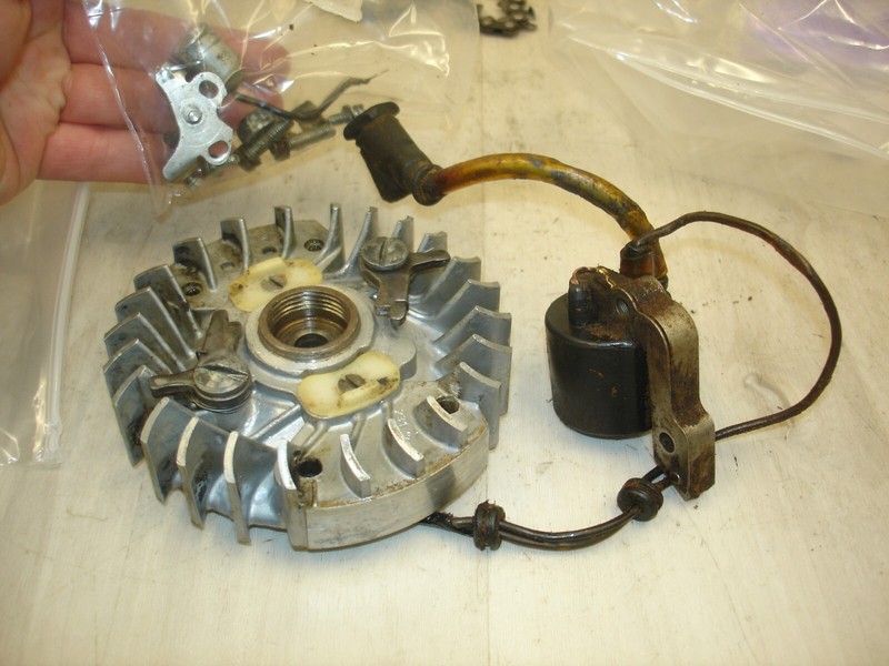 Stihl 031av coil and flywheel READ ADchainsaw part bin480 #1