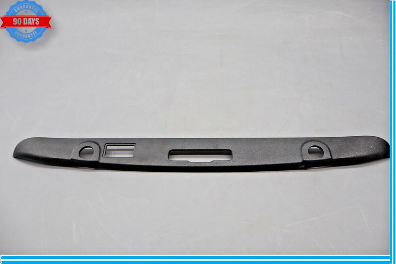 06-12 Bentley Continental Flying Spur Rear Trunk Tailgate Trim Cover Black Oem