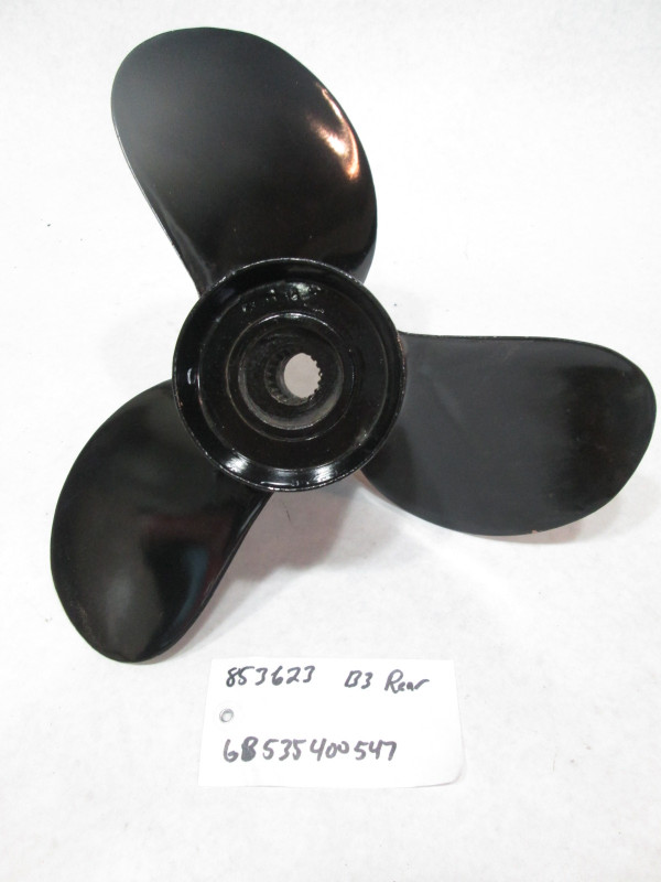 853623 Volvo Penta Stern Drive Aluminum Duo Prop Type B B3 Rear 3 Blade RH