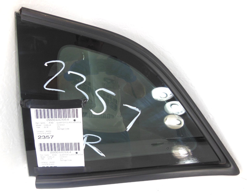 2015-2023 Dodge Challenger Rear Quarter Window Glass Driver Left OEM