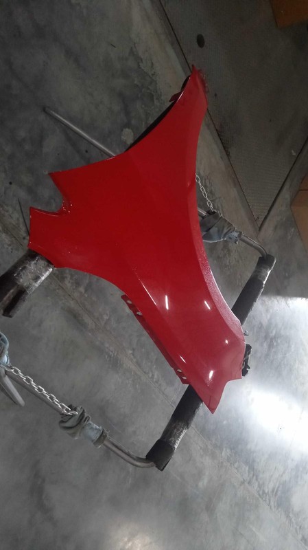 2016 Volkswagen Golf Left Front Fender Red 586541 Used 120K Miles
