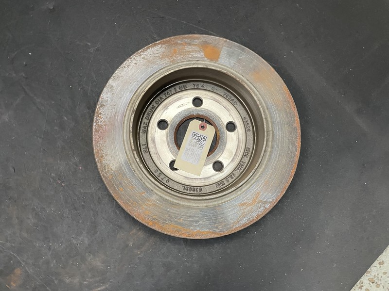 Rear Left Brake Rotor Disc 2018 Jeep Grand Cherokee 52124763AD 2011 2012 - 2020