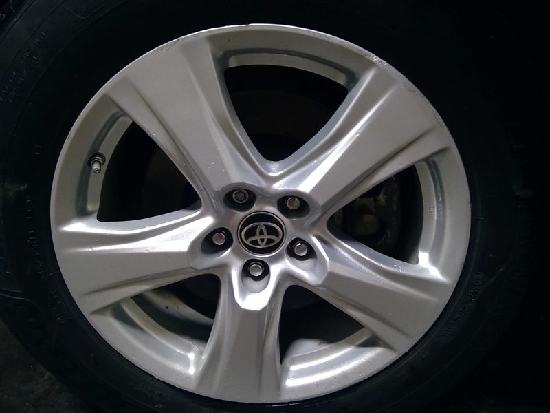Rim Wheel 18x8 Alloy 5 Spoke Painted Silver Fits 20-25 HIGHLANDER 1780636