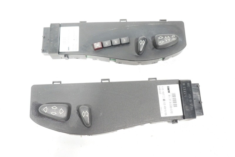 08 09 10 BMW 525i 528Xi 530i E60 FRONT LEFT & RIGHT SEAT CONTROL SWITCH SET OEM
