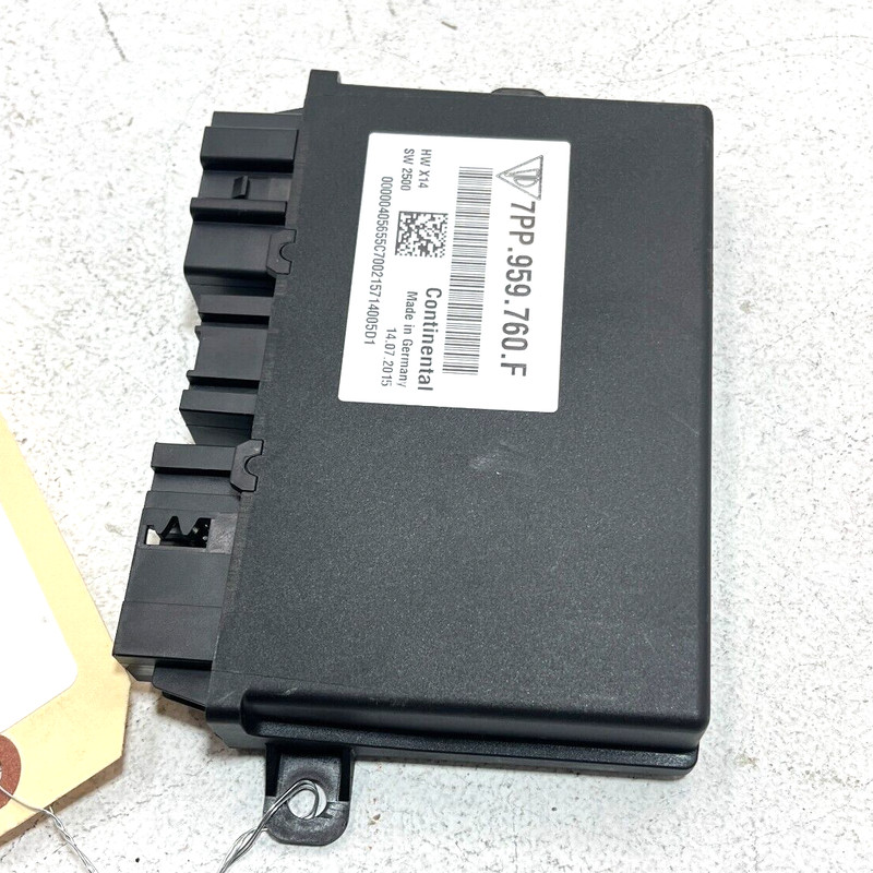 2011-2018 PORSCHE CAYENNE Front Right or Left Seat Control Module 1 pcs OEM